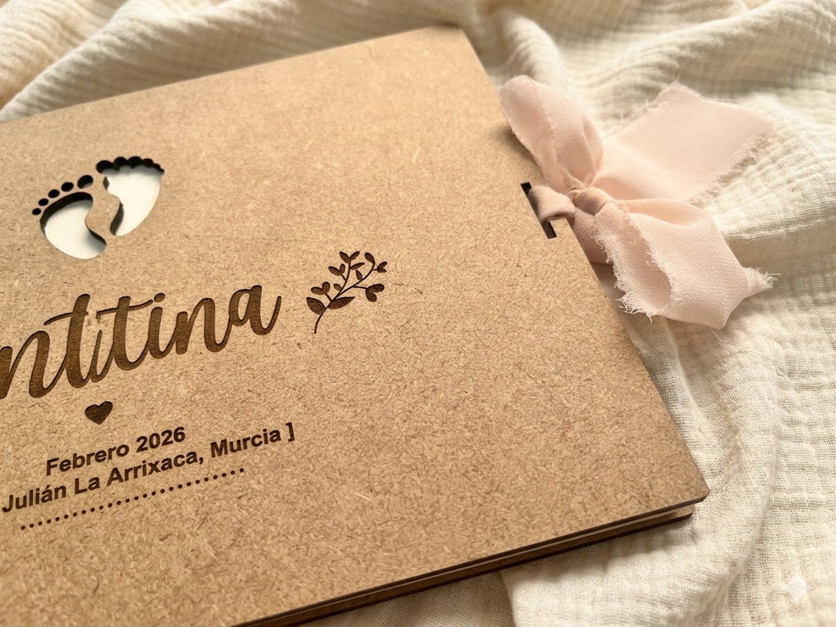 Álbum de nacimiento personalizado