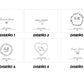 Álbum de firmas y recuerdos para boda personalizado